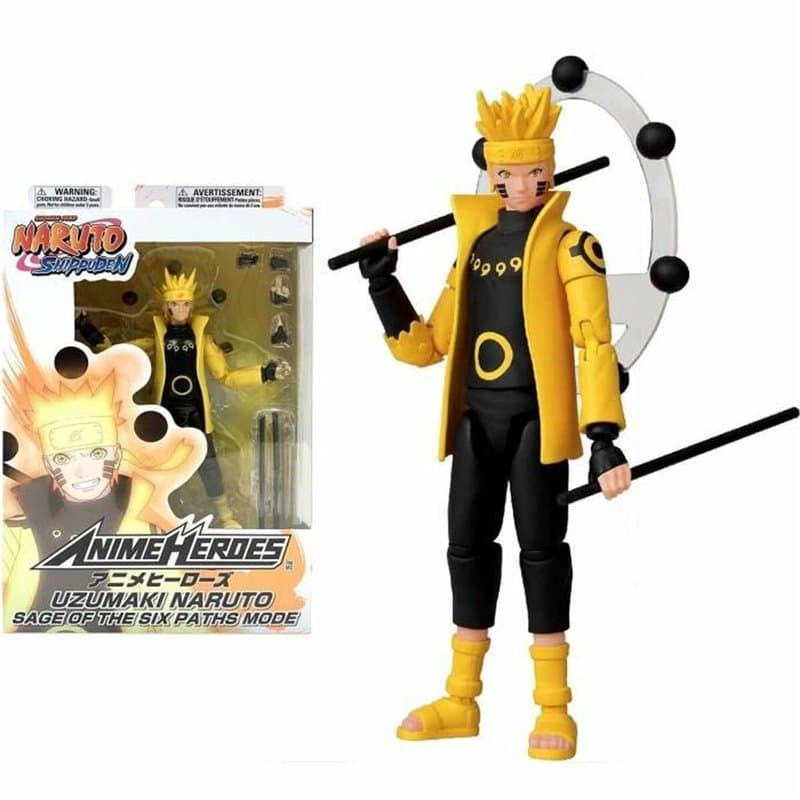 Bandai Anime Heroes Uzumaki Naruto Sage of Six Paths Mode