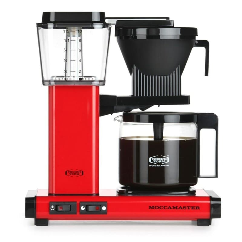 Cafetière goutte à goutte MoccaMaster KBG 741 AO Rouge 1,25 L