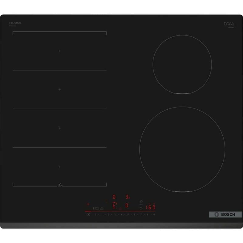 Bosch Serie 6 PIX631HC1E plaque Noir Intégré 60 cm Plaque avec zone à induction 4 zone(s)