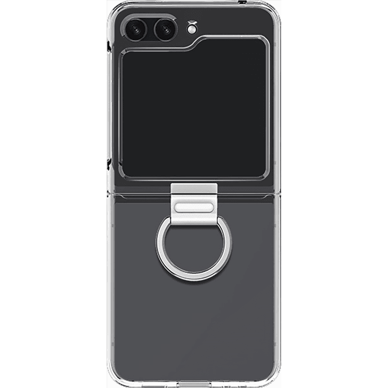 Coque Samsung G Z Flip 5 avec anneau Transparente Samsung