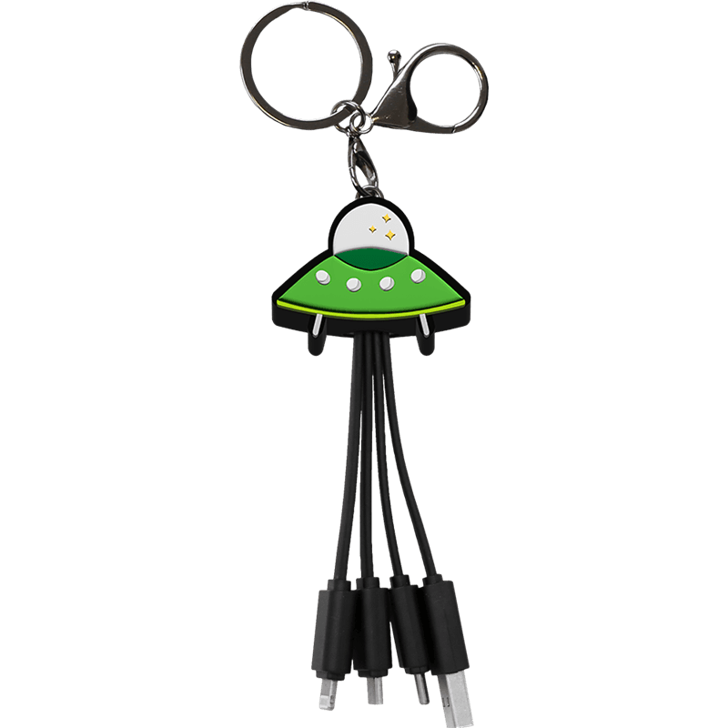 Câble 3 en 1 Andy USB A/micro USB & USB C & Lightning 0,15m Soucoupe Y