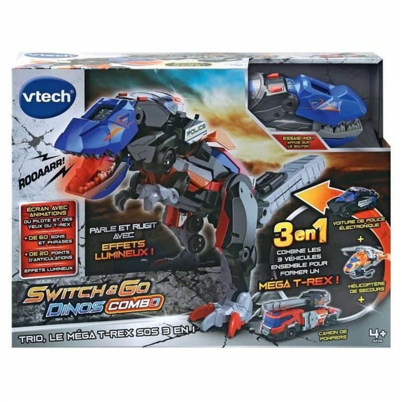 Vtech Switch & Go Dino's S&G COMBO - TRIO, MEGA T-REX
