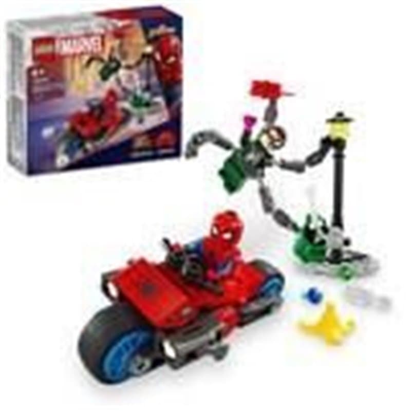Playset Lego 76275 Motorcycle Chase: Spider-Man vs. Doc Ock