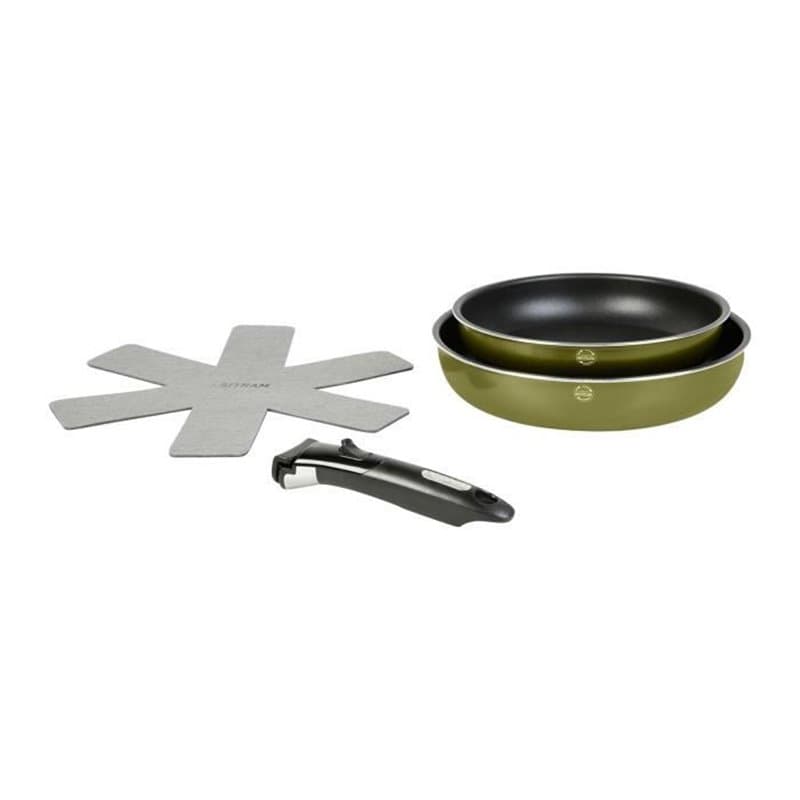 Batterie de cuisine amovible 4 pieces SITRAM en aluminium pressé recyc