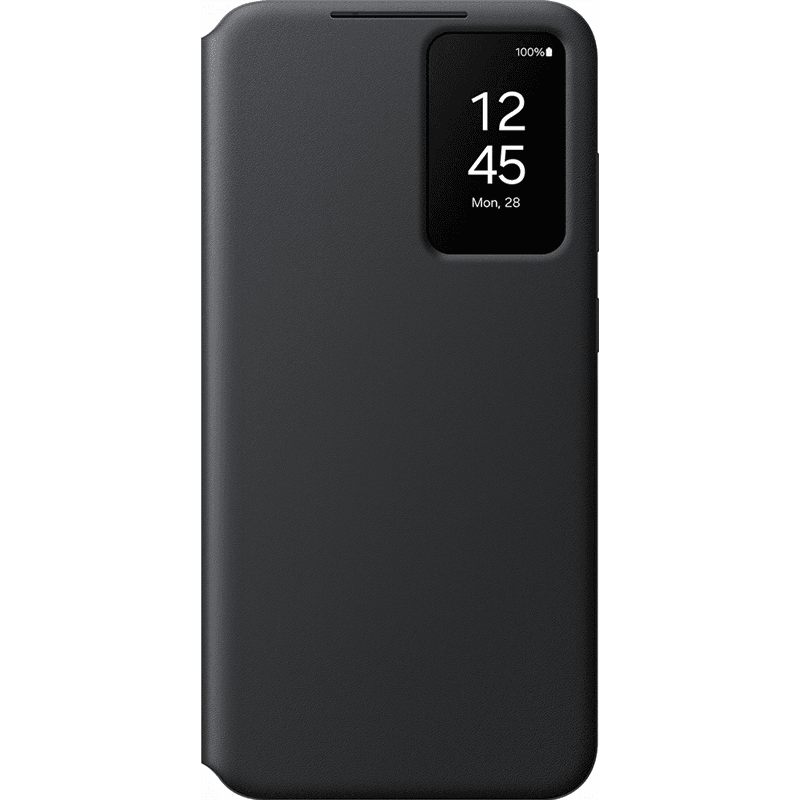 Etui Folio Clear View Cover Noir pour Samsung G S24+ Samsung