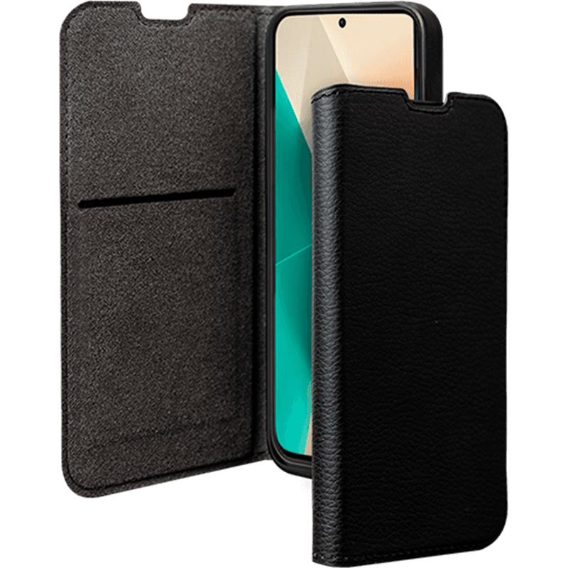 Etui Folio Wallet Xiaomi Redmi Note 13 5G Support vidéo Noir - 65% Pla