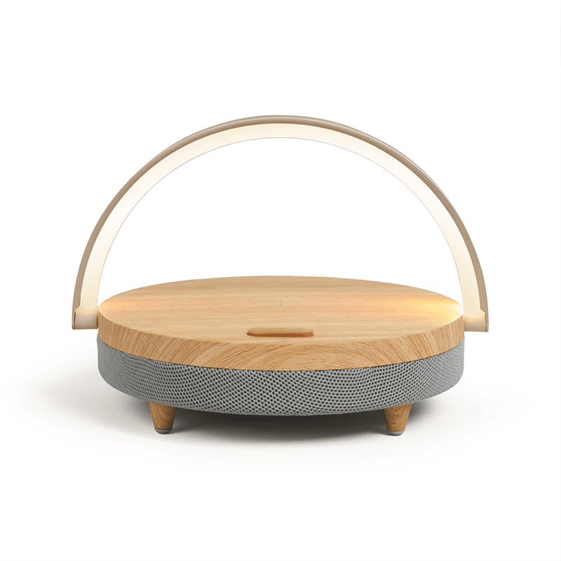 Enceinte Filaire Lumineuse TES242 + Charge induction Livoo
