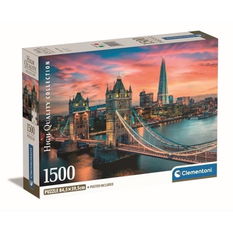 Clementoni High Quality Collection London Twilight Jeu de puzzle 1500 pièce(s) Paysage