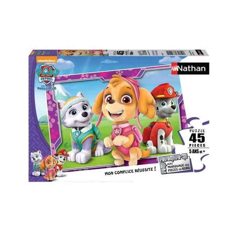 Nathan puzzle 45 p - Les filles de la Pat'Patrouille