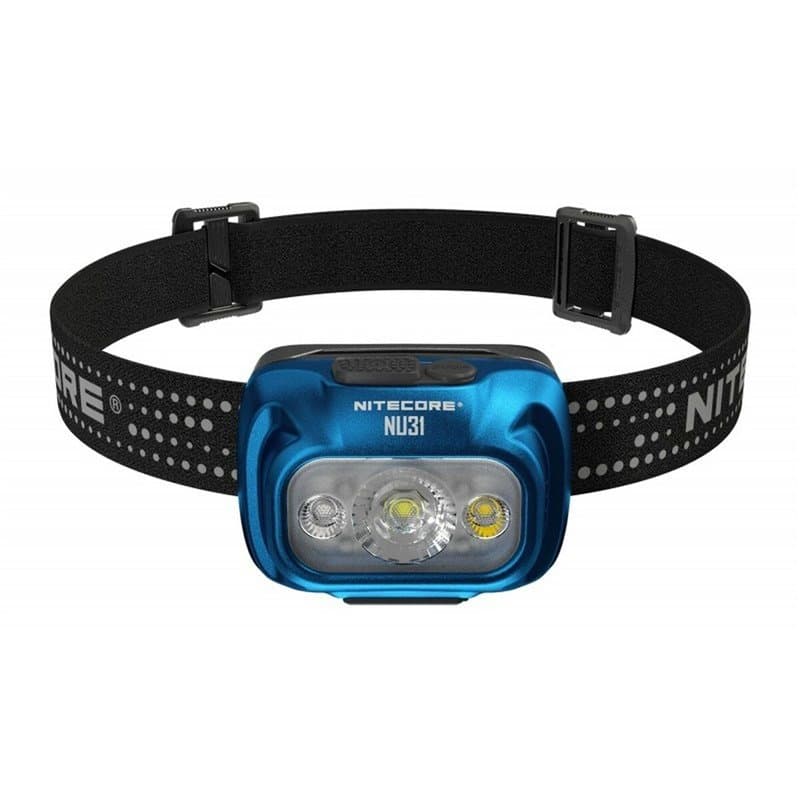 Lampe Frontale LED Rechargeable et Réglable Nitecore NT-NU31-B 1 Pièce 550 lm