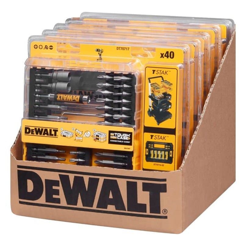 Ensemble de forets Dewalt DT70717-QZ Métal 1 Pièce 40 Pièces