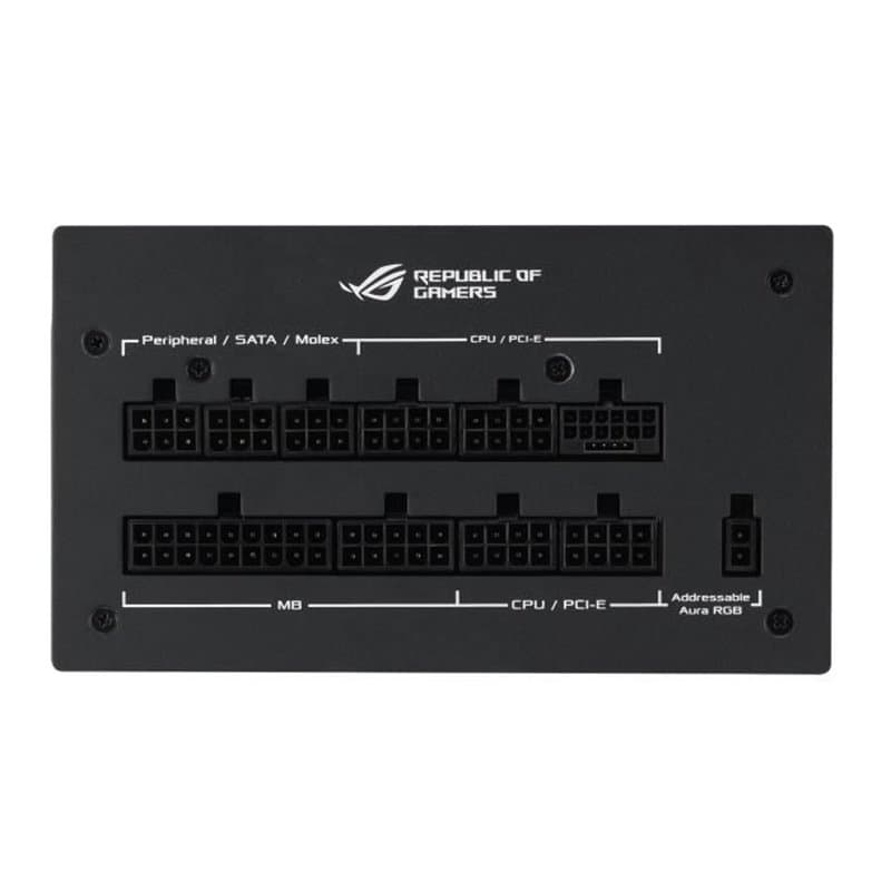 Asus ROG Strix 1000W Gold Aura Edition unité d'alimentation d'énergie 20+4 pin ATX ATX Noir