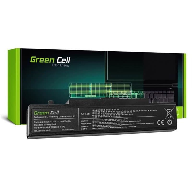 Batterie pour Ordinateur Portable Green Cell SA01 Noir 4400 mAh