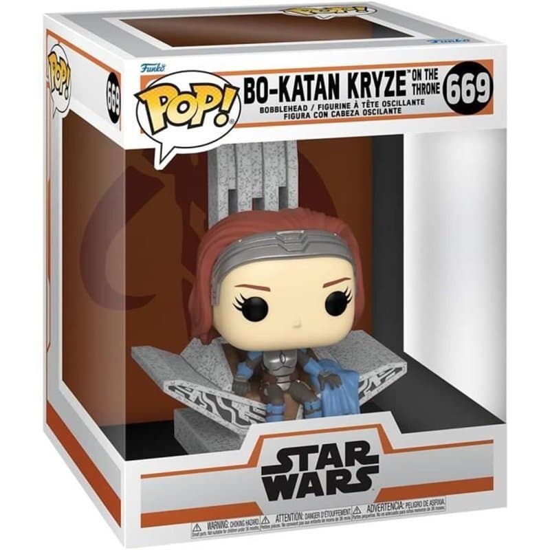 Figurine Funko Pop! Dlx - Star Wars Le Mandalorien - S9 Bo Katan W/thr