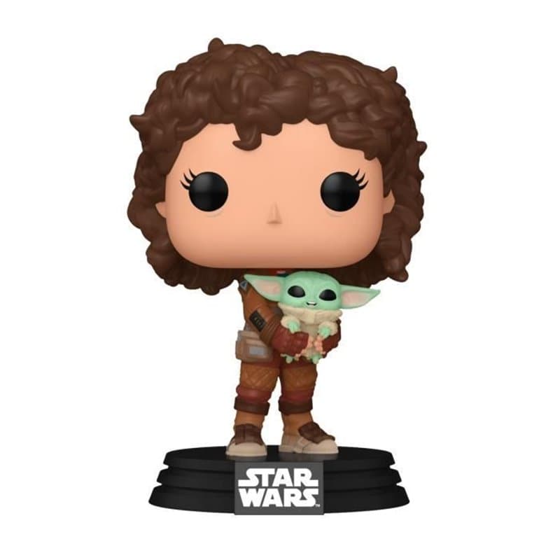 Funko Pop! Star Wars: The Mandalorian Season 3 - Peli Motto with Grogu