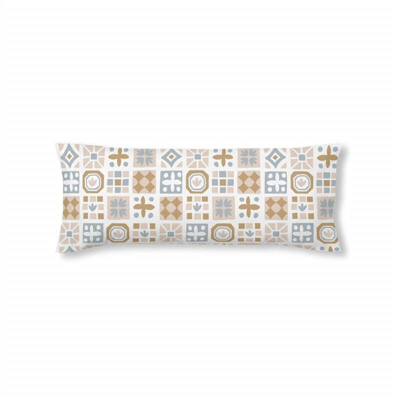 Taie d'oreiller Decolores Tilburg FN Multicouleur 175 Fils 45 x 125 cm