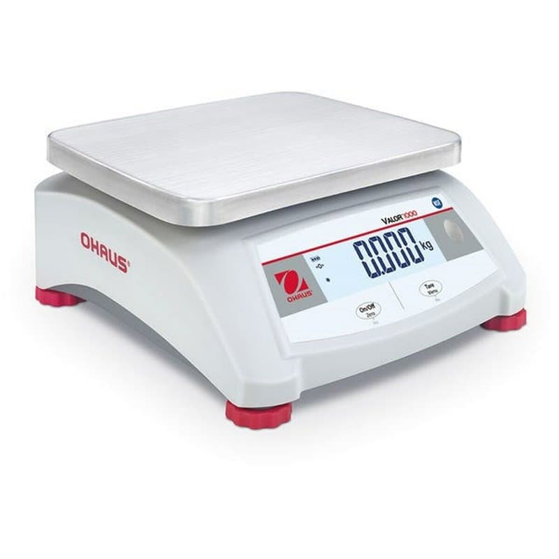 Balance de cuisine OHAUS V12P15 EU Blanc 15 kg 26 x 12,2 x 27 cm