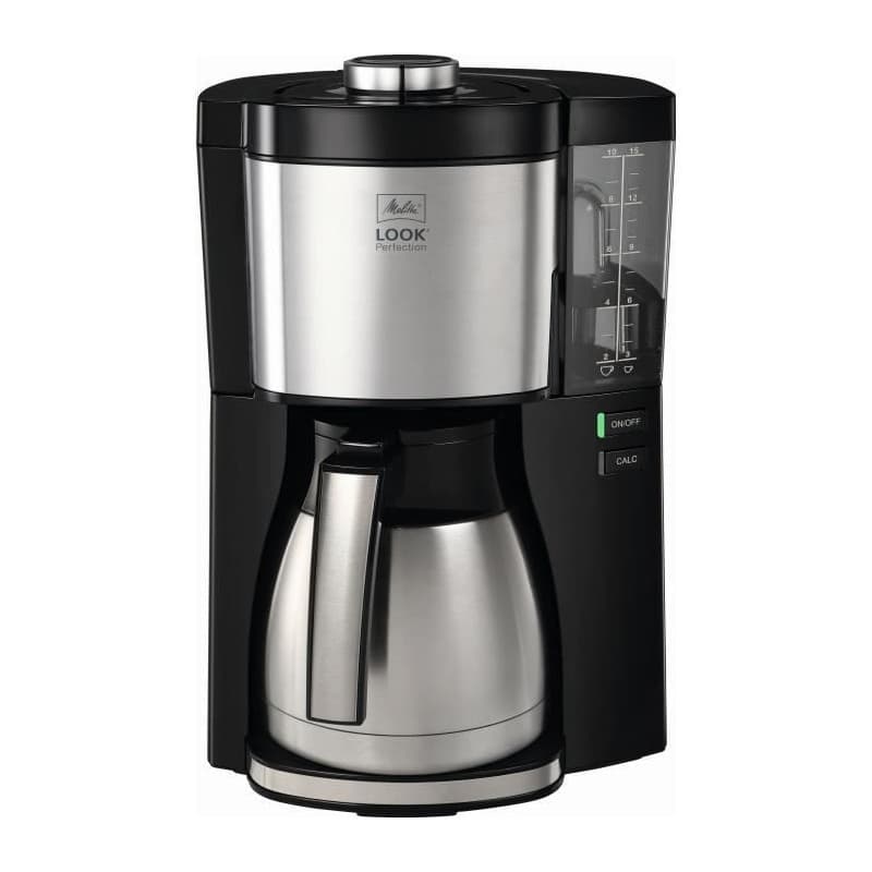 Cafetière goutte à goutte Melitta 1025-16 Noir Argenté 1080 W 1,5 L 1,25 L
