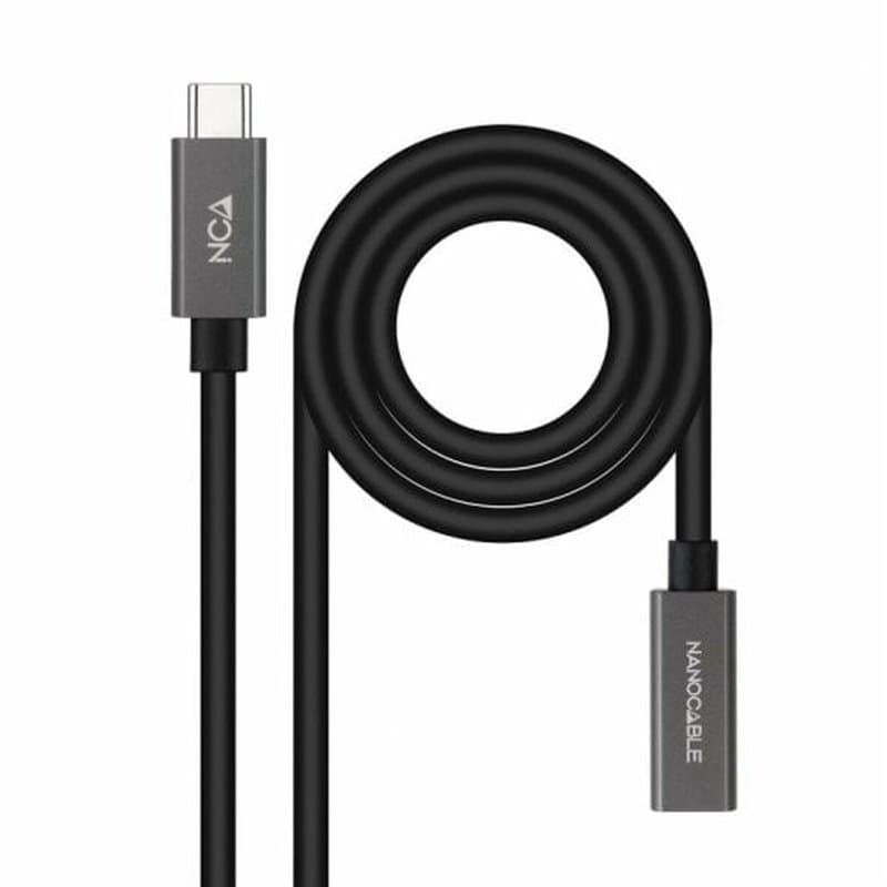 NanoCâble 10.01.4401-L150 câble USB 1,5 m USB 3.2 Gen 2x2 USB C Noir