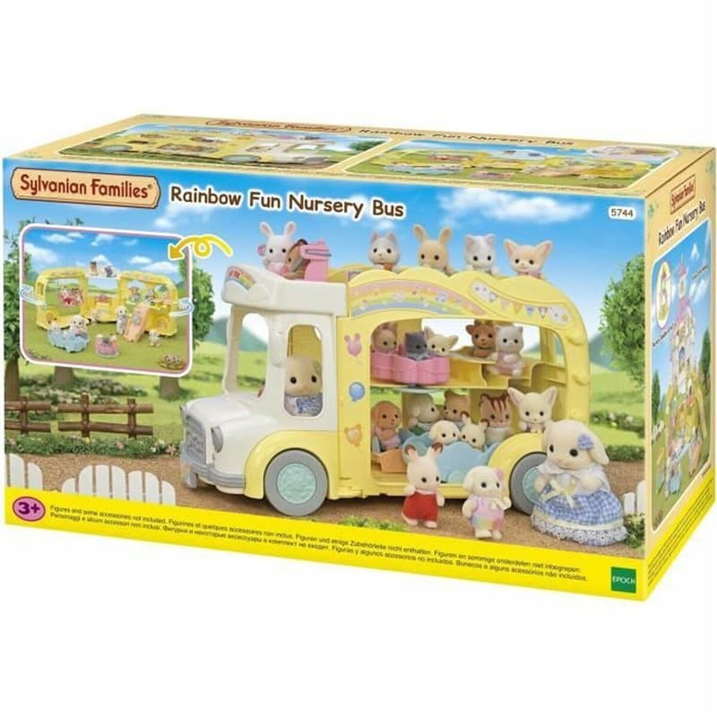 Sylvanian Families Le bus et sa cour de récréation