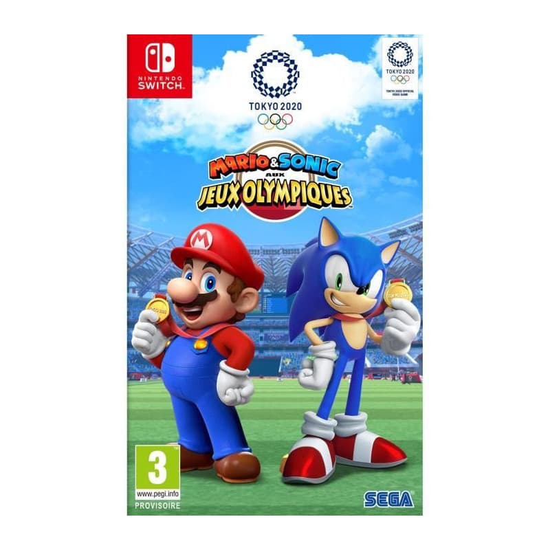 Nintendo Mario & Sonic aux Jeux Olympiques de Tokyo 2020 Standard Anglais, Français Nintendo Switch