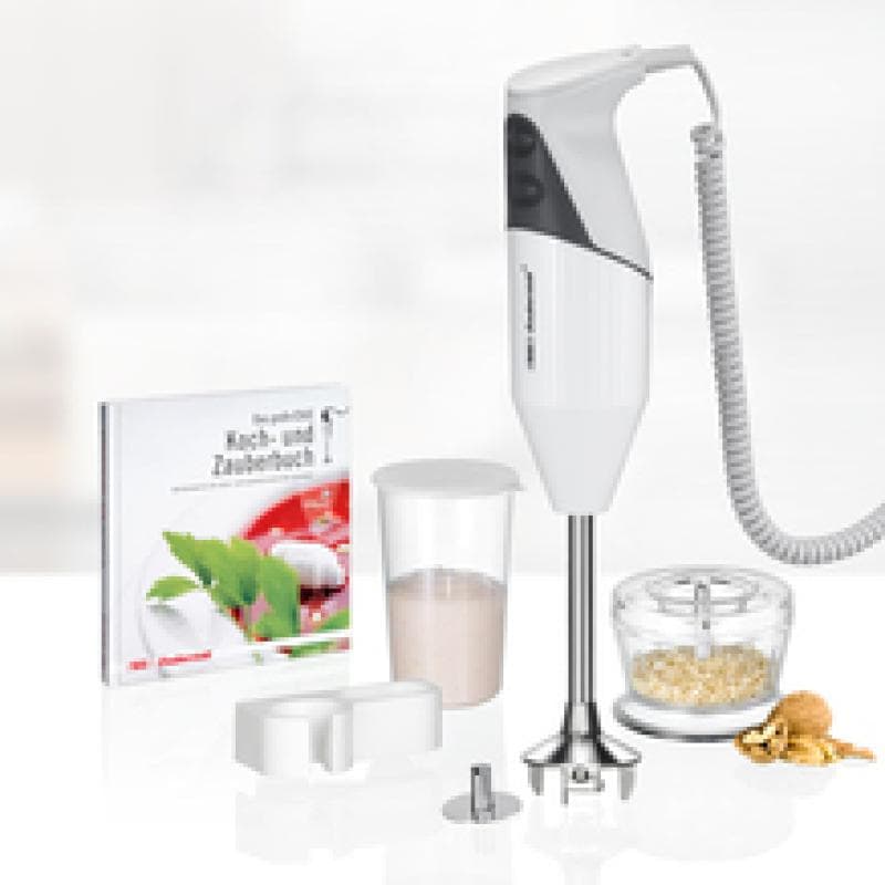 Esge M 160 G Gourmet 0,6 L Mélangeur par immersion 160 W Anthracite, Blanc