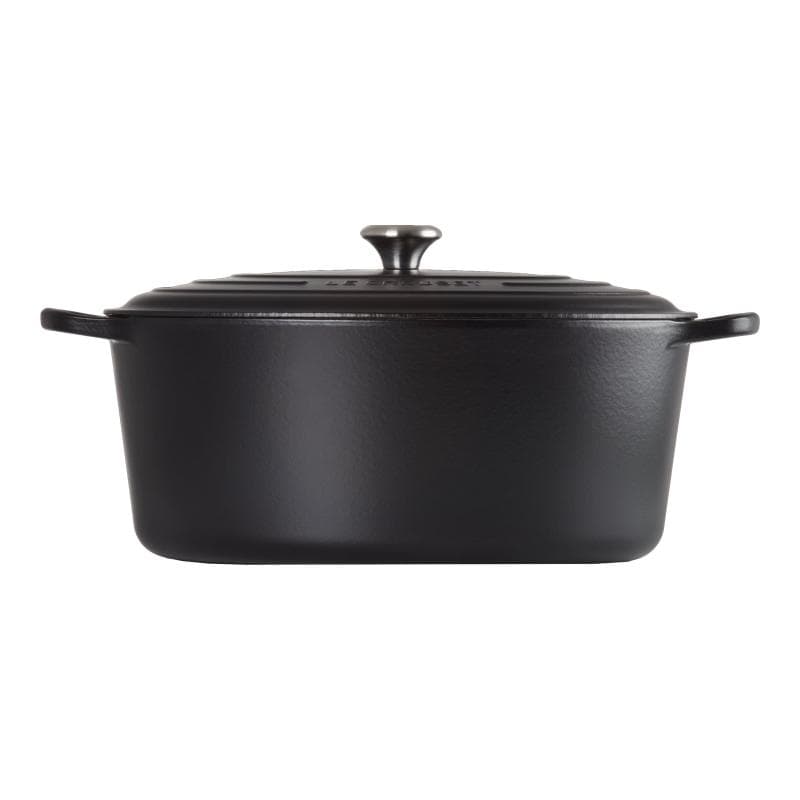 Le Creuset Signature Roaster ovale noir 40cm Schwarz (21178400000430)