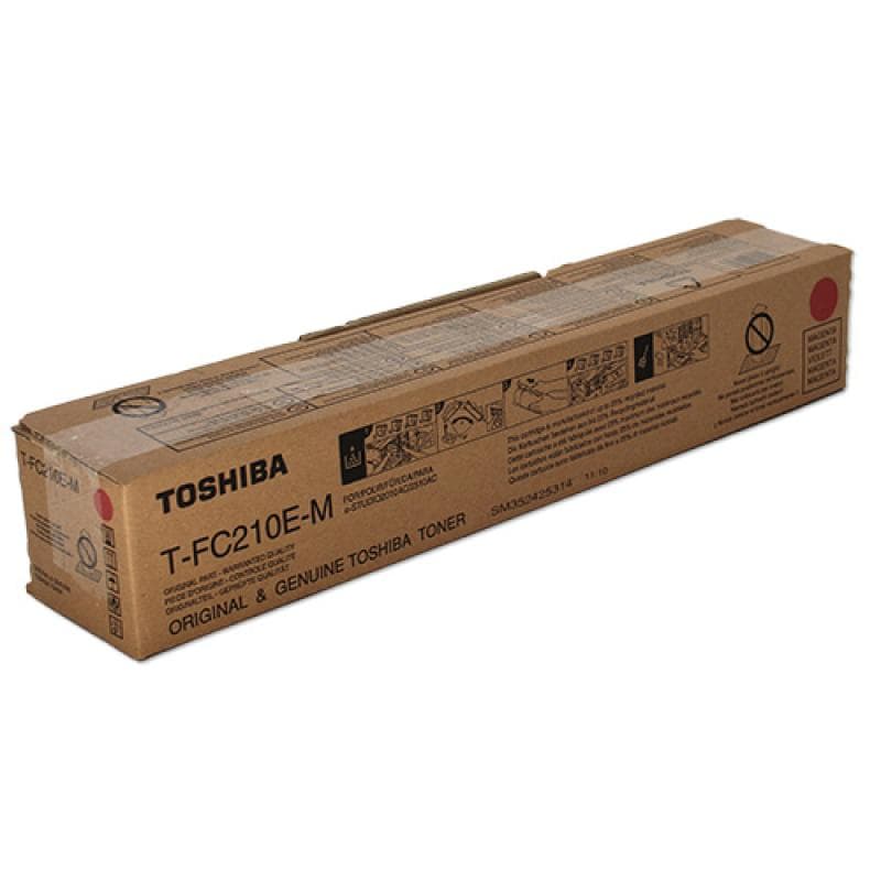 Toshiba Toner T-FC210EM TFC210EM Magenta (6AJ00000165) (6AJ00000270)