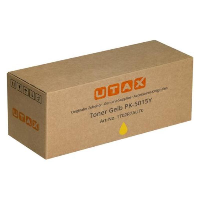 Cartouche de toner Yellow Utax PK-5015Y PK5015Y Gelb (1T02R7AUT0)