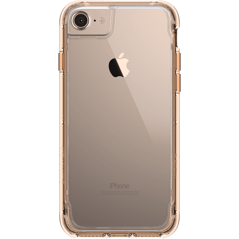 Coque Griffin Survivor Clear dorée et transparente pour iPhone SE (2020)/8/7