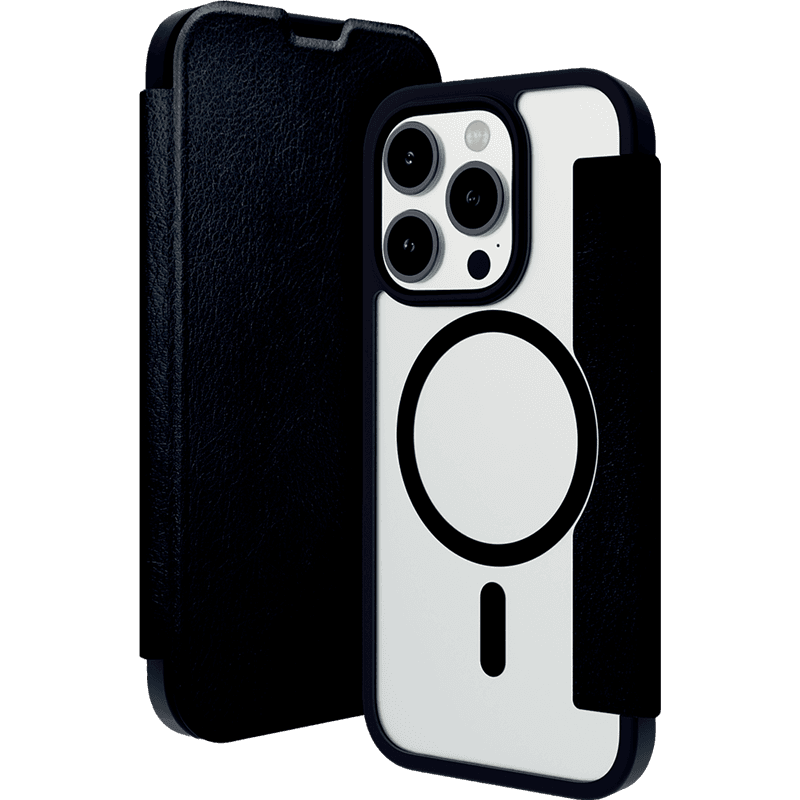 Dbramante1928 Helsinki MagSafe coque de protection pour téléphones portables Folio Noir