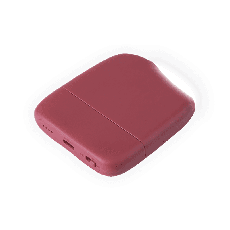 Powerbank 5000 mAh + Câble Multi Ice-P 28% Plastique recyclé Rouge Xoopar