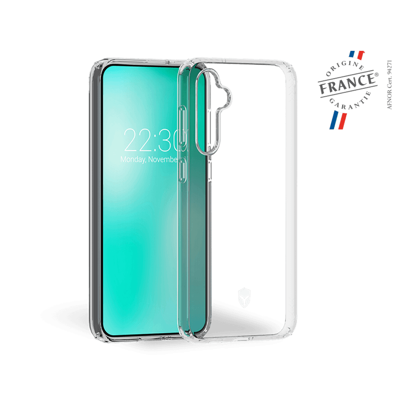 Coque Renforcée Samsung Galaxy A25 FEEL Origine France Garantie Transparente - Garantie à vie Force Case