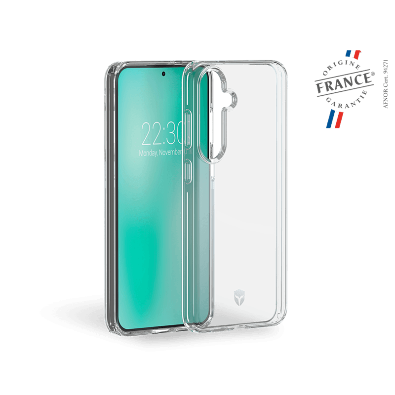 Coque Renforcée Samsung Galaxy S24+ FEEL Origine France Garantie Transparente - Garantie à vie Force Case