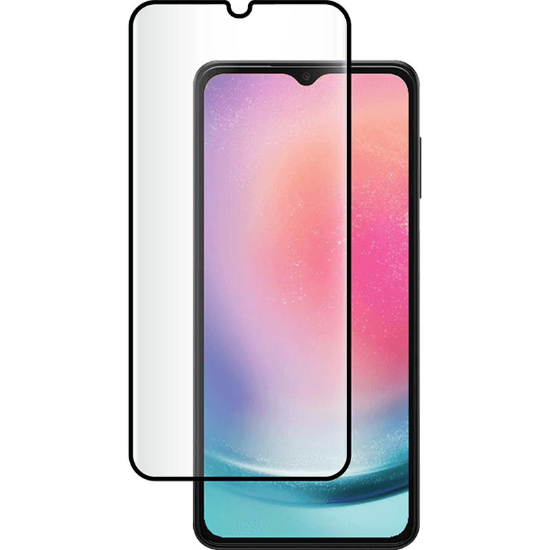 Protège écran 2.5D en Verre trempé pour Samsung G A25 + SmartFrame Bigben