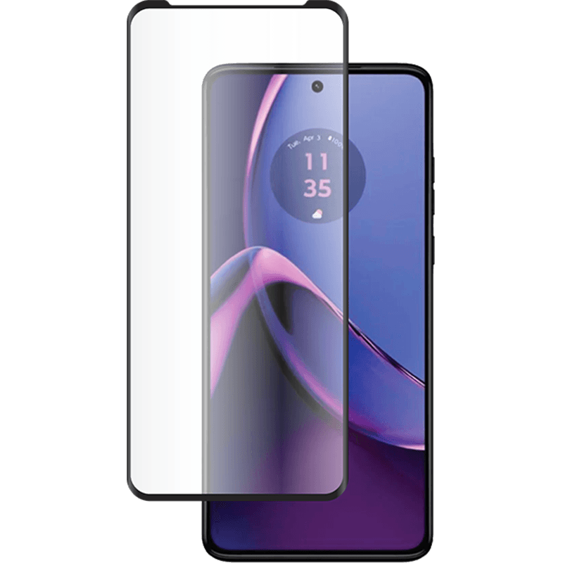 Protège écran 2.5D en Verre trempé pour Motorola G84 + SmartFrame Bigben