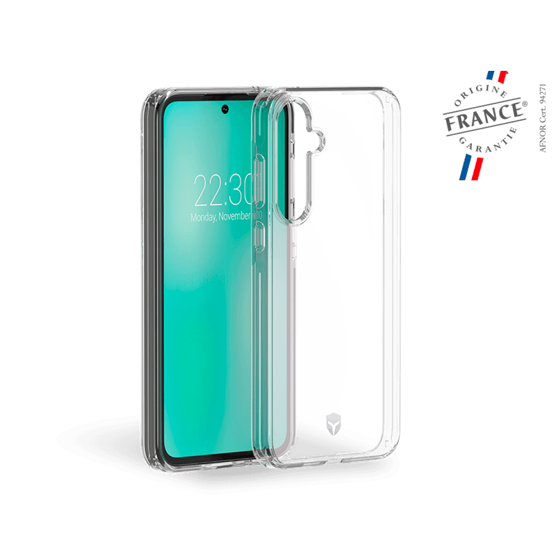 Coque Renforcée Samsung Galaxy A35 5G FEEL Origine France Garantie Transparente - Garantie à vie Force Case