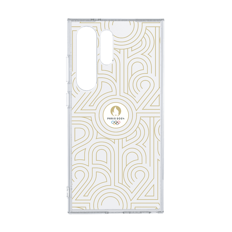 Samsung Coque Néo Art Déco Paris 2024 pour Galaxy S24 Ultra
