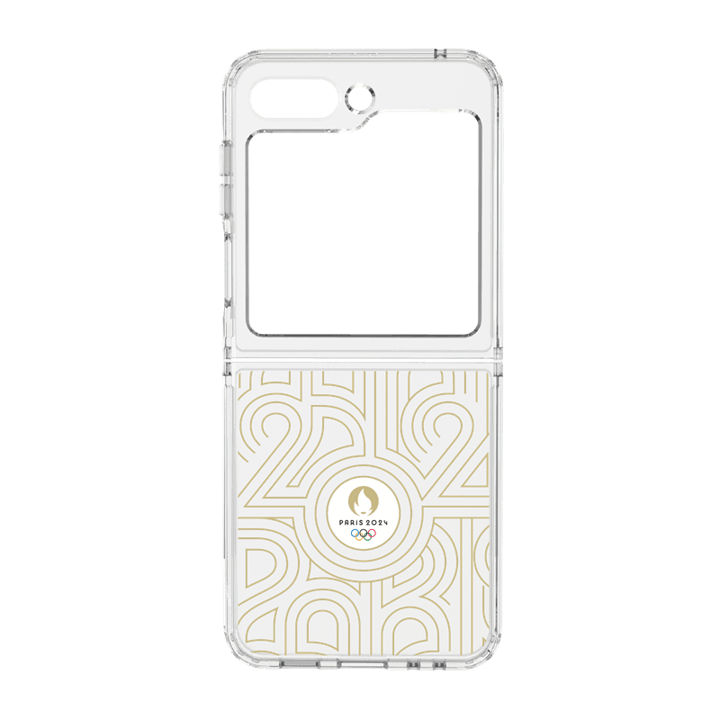 Samsung Coque Néo Art Déco Paris 2024 pour Galaxy Z Flip5