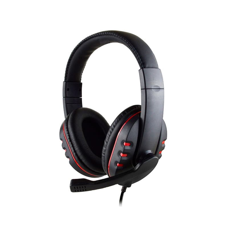 Casque micro HEDEN filaire connecteur USB, telecommande intégré micro pivotant, a