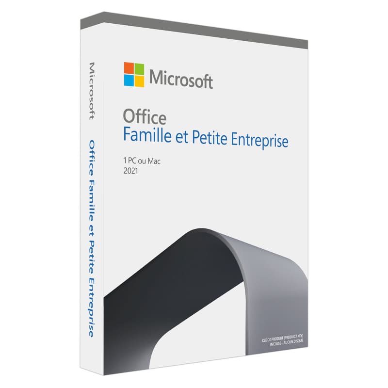 Office HOME AND BUSINESS 2021/FR pour 1PC ou Mac T5D-03522
