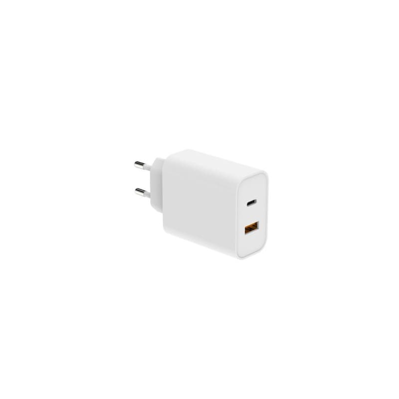 Chargeur secteur We 1 Port USB + 1 Port USB-C, Total 65W, Power Delivery, color