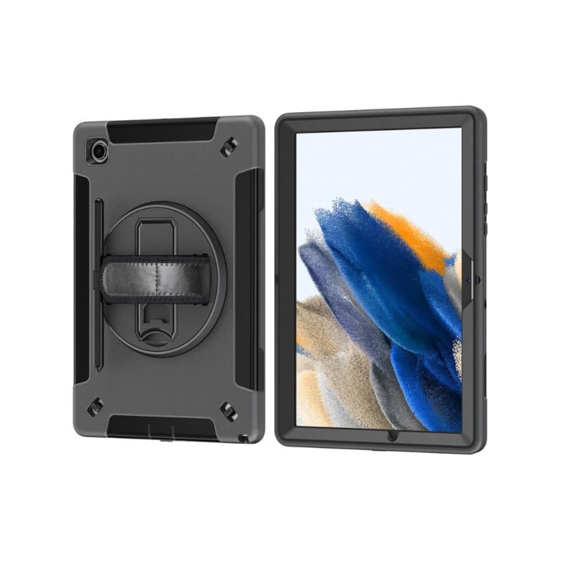 We Etui antichocs pour Samsung Galaxy Tab A8 10.5 (2021) avec poigne rotative,