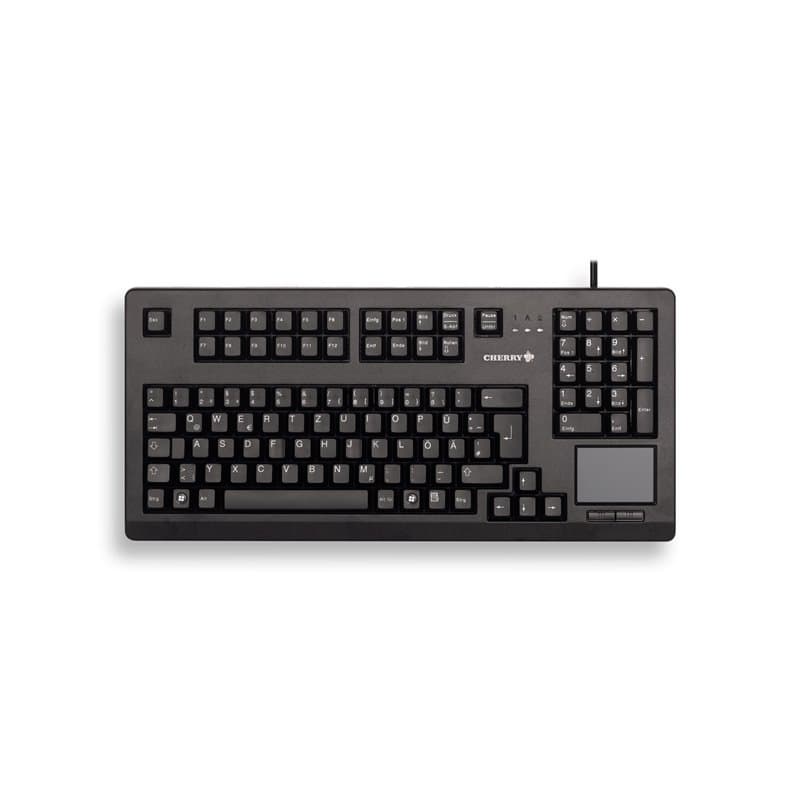 Cherry TouchBoard G80-11900 Clavier mécanique filaire, touchpad, noir, USB, Azerty - FR