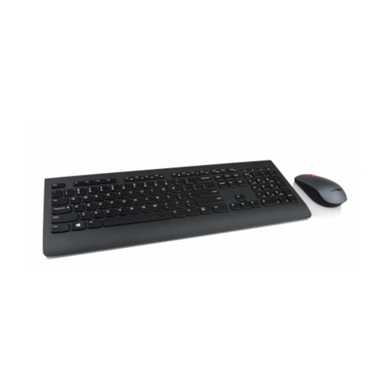 Lenovo 4X30H56806 clavier Souris incluse RF sans fil Azerty Français Noir