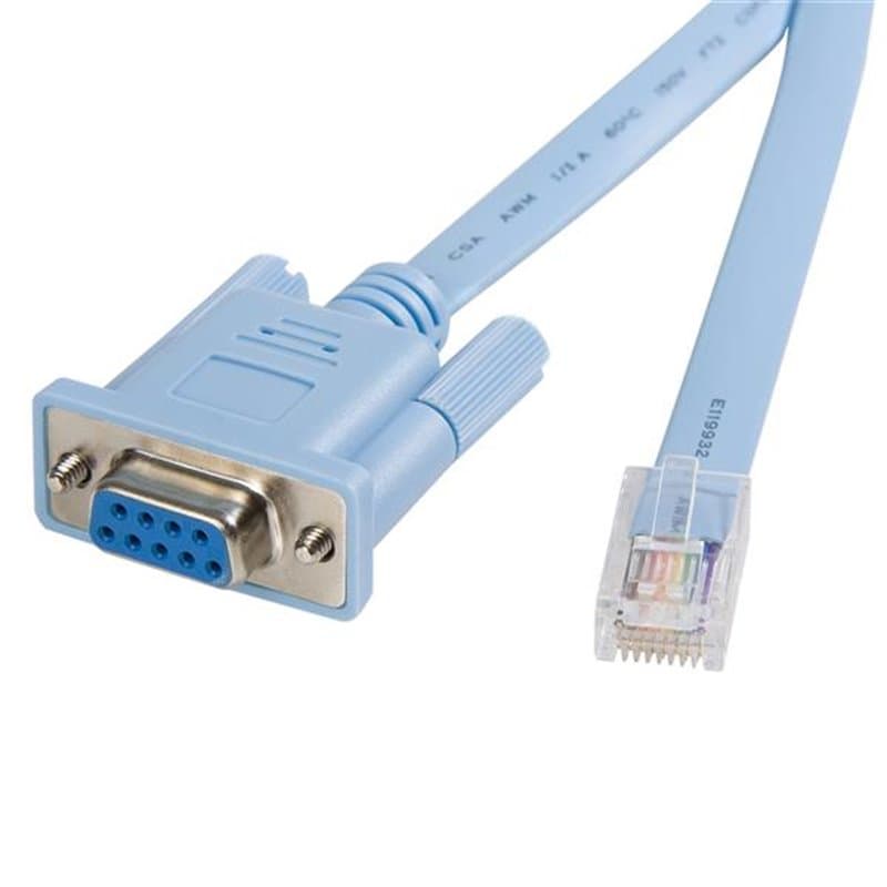Startech.com Câble console RJ45 vers DB9 de 1,8m pour routeur Cisco - M/F