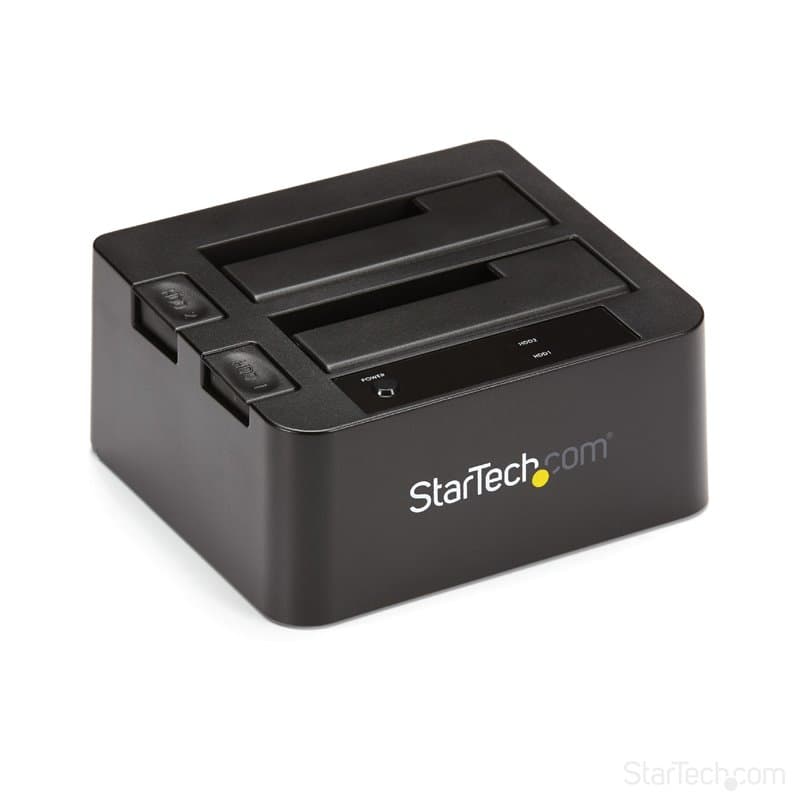 Startech.com Station d'accueil USB 3.1 (10 Gb/s) pour 2 disques durs SATA de 2,5 / 3,5 pouces