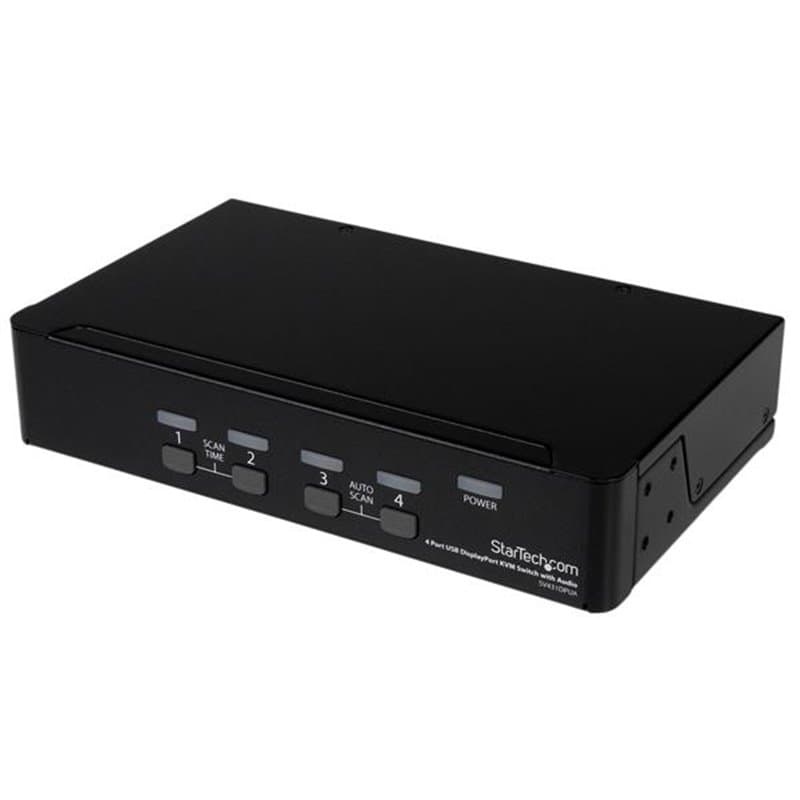 Startech.com Commutateur KVM DisplayPort USB 4 ports avec audio