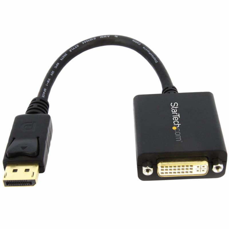 Startech.com Adaptateur vidéo DisplayPort vers DVI - Convertisseur DP vers DVI-D - M/F - 1920x1200 / 1080p