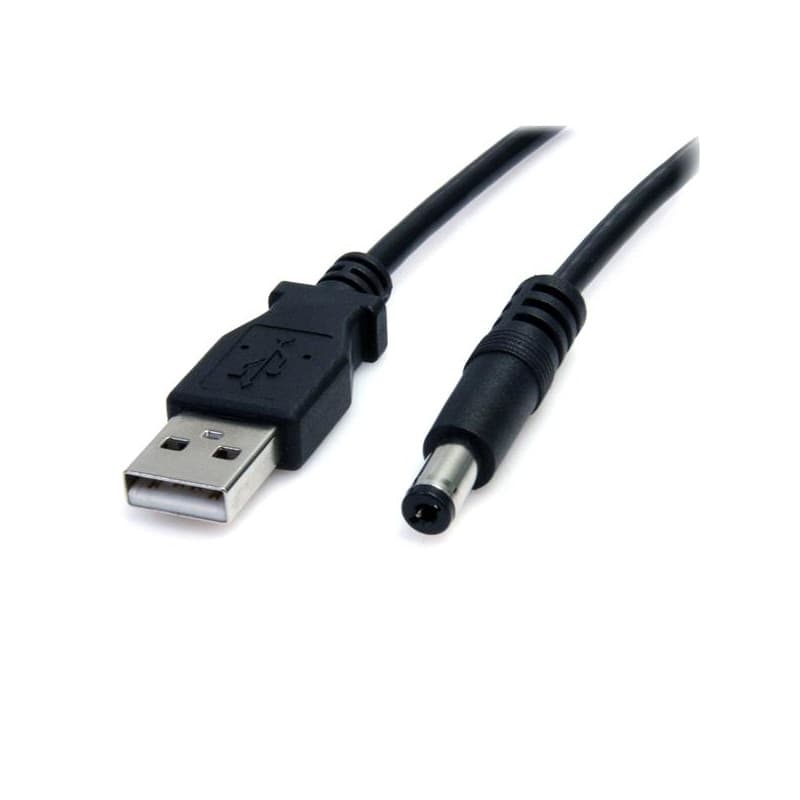 Startech.com Câble d'alimentation USB vers prise DC de 91 cm - Cordon USB vers connecteur Type M 5V